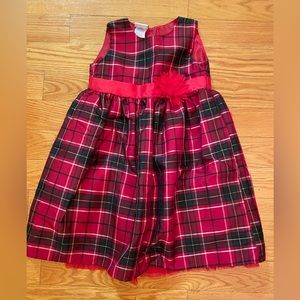 Girls Plaid Dress Size 6X